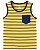 Camiseta Regata Listrada Amarela - 3T (3 a 4 anos) - Carter's - Imagem 1