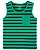 Camiseta Regata Listrada Verde - 3T (3 a 4 anos) - Carter's - Imagem 1