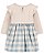 Vestido Xadrez Azulzinho/Bege - 6m (3 a 6 meses) - Carter's - Imagem 2