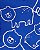 Kit Body 4 Peças Urso Azul - 9m (6 a 9 meses) - Carter's - Imagem 4