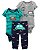 Conjunto 3 Peças Carros - 6m (3 a 6 meses) - Carter's - Imagem 1