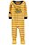 Pijama com pezinho Amarelo Colheitadeira - 24m (18 a 24 meses) - Carter's - Imagem 1