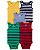 Kit Body 5 peças Cavado Listrados - RN - Carter's - Imagem 1