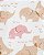 Kit Body 4 Peças Elefantes Rosa - 6m (3 a 6 meses) - Carter's - Imagem 5