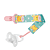 Prendedor de Chupeta Animal Fun Girafa - Buba - Imagem 1