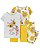 Kit Pijama 4 peças Girafa Girassol - 3T (3 a 4 anos) - Carter's - Imagem 1