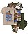 Kit Pijama 4 Peças Dino Exército - 2T (2 a 3 anos) - Carter's - Imagem 1