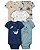 Kit Body 5 Peças Dog/Tartaruga - RN - Carter's - Imagem 1
