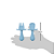 Kit Talheres Silicone Baby Azul - Buba - Imagem 4