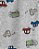 Pijama com pezinho Cinza Carros - 6m (3 a 6 meses) - Carter's - Imagem 2