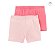 2 shorts Rosa Pink e Rosinha - 2T (2 a 3 anos) - Carter's - Imagem 1