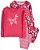 Kit Pijama 4 peças Rosa Borboleta Lua - 3T (3 a 4 anos) - Carter's - Imagem 1