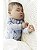 Pijama com pezinho Azul Clarinho Ursos - RN - Carter's - Imagem 4