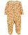 Pijama com pezinho Amarelo Flores Rosinhas - 6m (3 a 6 meses) - Carter's - Imagem 1