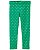 Calça Legging Poa Verde - 6m (3 a 6 meses) - Carter's - Imagem 1