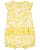Romper Amarelo Flores Branca - 3m (1 a 3 meses) - Carter's - Imagem 2
