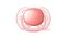 Chupetas Ultra Soft Dupla Rosa/Pêssego - 0 a 6 meses - Philips Avent - Imagem 3