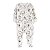 Pijama com pezinho Elefante Bebê Branco - 9m (6 a 9 meses) - Carter's - Imagem 1
