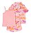 Kit Pijama 3 peças Rosa/Laranja - 2T (2 a 3 anos) - Carter's - Imagem 1