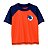 Camiseta UV Dino Azul/Laranja - 2T (2 a 3 anos) - Carter's - Imagem 1