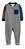 Pijama com pezinho Cinza Colorblock - 3T (3 a 4 anos) - Carter's - Imagem 1