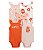 Kit Body 5 Peças Alcinha Laranja Love - RN - Carter's - Imagem 1