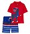 Conjunto UV Dino Vermelho/Azul - 3m (1 a 3 meses) - Carter's - Imagem 1