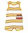 Romper Listrado Amarelo Kombi - 6m (3 a 6 meses) - Carter's - Imagem 1