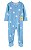 Pijama com pezinho Azul Sol - 3T (3 a 4 anos) - Carter's - Imagem 1