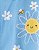 Pijama com pezinho Azul Sol - 3T (3 a 4 anos) - Carter's - Imagem 2