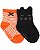 Kit 2 Meias Laranja/Preta - RN - Carter's - Imagem 1