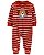 Pijama com pezinho Listrado Dog - 9m (6 a 9 meses) - Carter's - Imagem 1