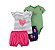 Conjunto 4 peças Morango - 24m (18 a 24 meses) - Carter's - Imagem 1