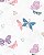 Kit Body 5 Peças Azul Borboleta Lovely - 12m (9 a 12 meses) - Carter's - Imagem 4
