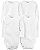 Kit Body 4 Peças Manga Longa Branco - 3m (1 a 3 meses) - Carter's - Imagem 1