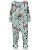 Pijama com pezinho Unicórnio/Girafa Verde - 18m (12 a 18 meses) - Carter's - Imagem 1