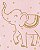 Pijama com pezinho Rosinha Elefante - 24m (18 a 24 meses) - Carter's - Imagem 2