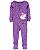 Pijama com pezinho Cisne Roxo - 18m (12 a 18 meses) - Carter's - Imagem 1
