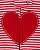 Pijama com pezinho Coração Vermelho - 2T (2 a 3 anos) - Carter's - Imagem 2