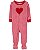 Pijama com pezinho Coração Vermelho - 24m (18 a 24 meses) - Carter's - Imagem 1