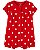 Romper Poa Vermelho - 3m (1 a 3 meses) - Carter's - Imagem 1