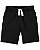 Bermuda Moletom Preta - 24m (18 a 24 meses) - Carter's - Imagem 1