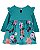 Vestido Verde + Faixa Flores - 3m (1 a 3 meses) - Carter's - Imagem 4