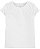 Camiseta Manga Curta Branca Menina - 3T (3 a 4 anos) - Carter's - Imagem 1