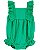 Body Babado Renda Verde - 6m (3 a 6 meses) - Carter's - Imagem 1