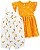 Romper + Vestido Limão/Sol Amarelo - 3m (1 a 3 meses) - Carter's - Imagem 1