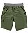 Bermuda Verde Musgo cós cinza - 2T (2 a 3 anos) - Carter's - Imagem 2