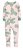 Pijama com pezinho Rosa Cactos - 3T (3 a 4 anos) - Carter's - Imagem 1