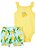 Conjunto 2 peças Alcinha Limão - 3m (1 a 3 meses) - Carter's - Imagem 1