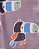 Conjunto 3 peças Regata Tucano Roxo/Azul - 24m (18 a 24 meses) - Carter's - Imagem 2